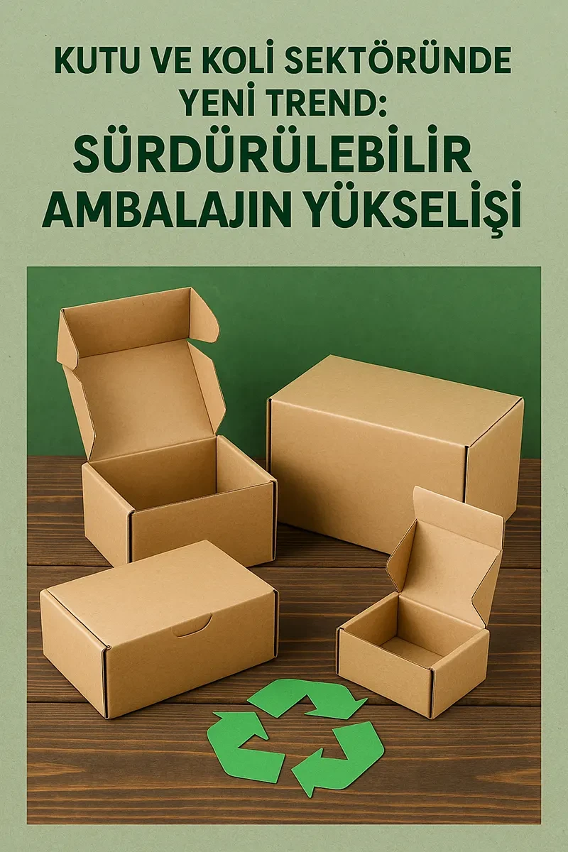 Kutu ve Koli Sektöründe Sürdürülebilir Ambalaj Trendleri