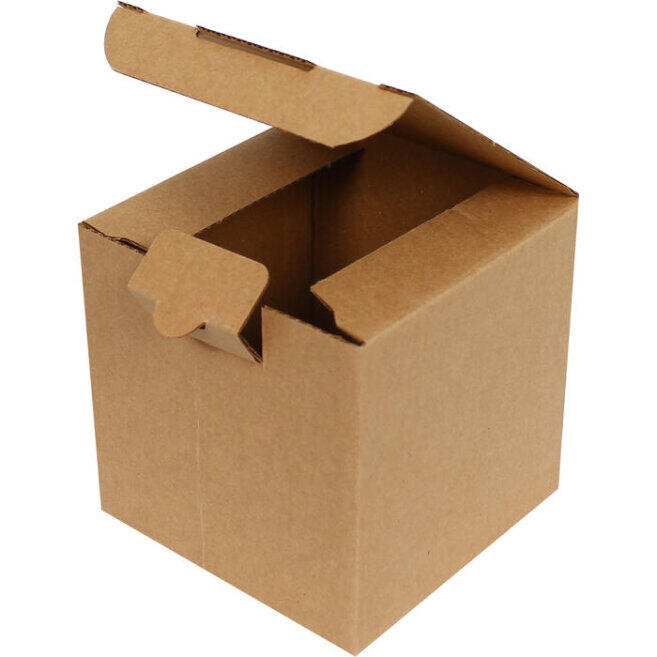 10.5x10.5x10.5cm Locked Box - Kraft - video