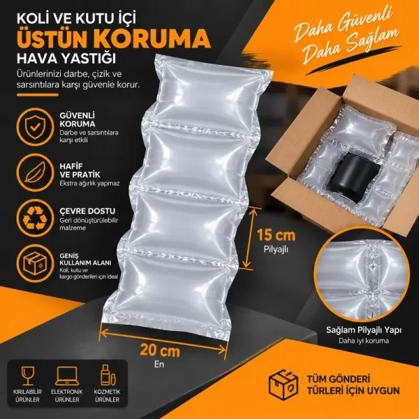  Koli İçi Hava Yastığı - Cell Oz - 24 Adet - Kolicim (1)