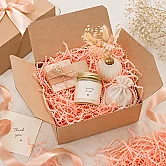 Zigzag Shredded Paper Filling Material - Salmon - 250Gr - 1