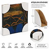 Oluklu Mukavva Köşe Koruyucu - 10x10x3,5cm - Beyaz - 1