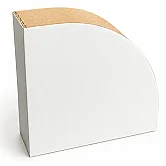 Oluklu Mukavva Köşe Koruyucu - 10x10x3,5cm - Beyaz - 2