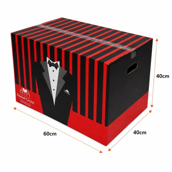 60x40x40cm Damat Çeyiz Kolisi - Kolicim (1)