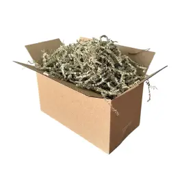 Zikzak Kırpık Kağıt Dolgu Malzemesi - Haki - 1 Kg. - 1