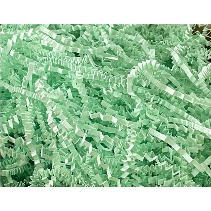 Zikzak Kırpık Kağıt Dolgu Malzemesi - Su Yeşili - 250Gr.