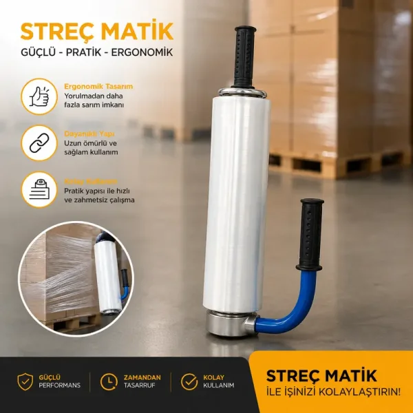 Metal Stretch Film Dispenser - 3