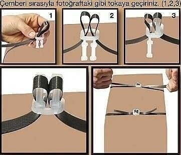 مشبك شريط بلاستيكي – 1000 قطعة - Kolicim (1)