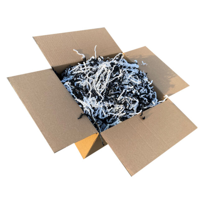 ورق تعبئة متعرج – أسود و أبيض – 1 كغ - Kolicim