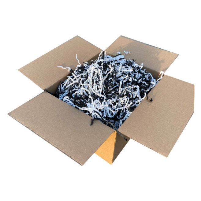 ورق تعبئة متعرج – أسود و أبيض – 250 غ - Kolicim (1)