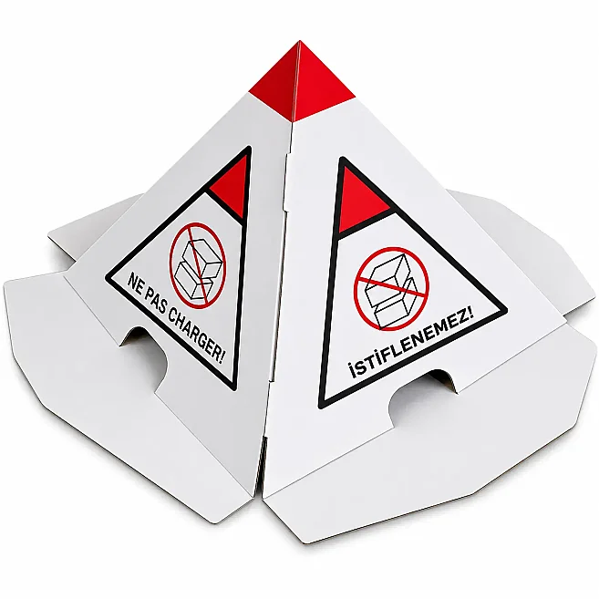 Pallet Top Stacking Warning Card – 20x20cm - 3