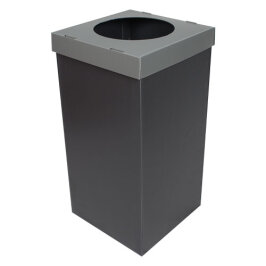 Plastic Recycling Bin – Grey - Kolicim