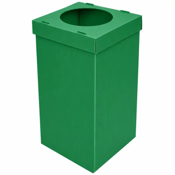 Plastic Recycling Bin – Green - 1