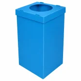 Plastic Recycling Bin – Blue - 1