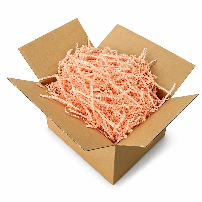 Zigzag Shredded Paper Filling Material - Salmon - 1Kg - 3
