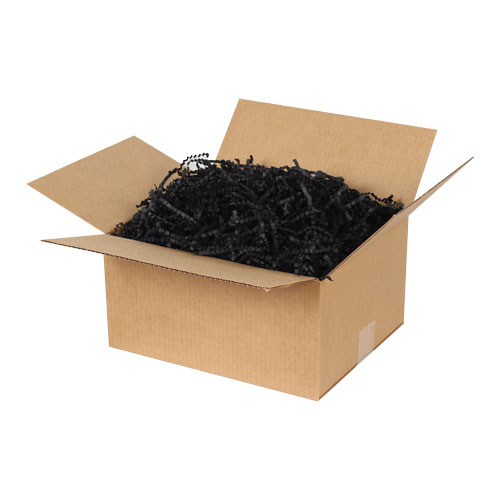 Zigzag Clipped Paper Filling - Black - 250Gr.