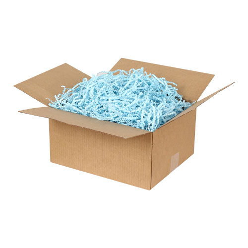 Zigzag Clipped Paper Filling - Blue - 250Gr.