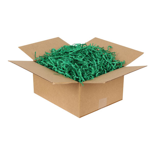 Zigzag Clipped Paper Filling - Dark Green - 250Gr.