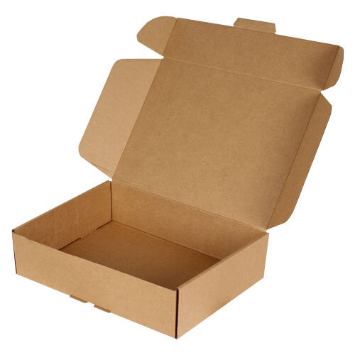 صندوق مغلق 40×30×10 سم – كرافت بطبقة واحدة - Kolicim