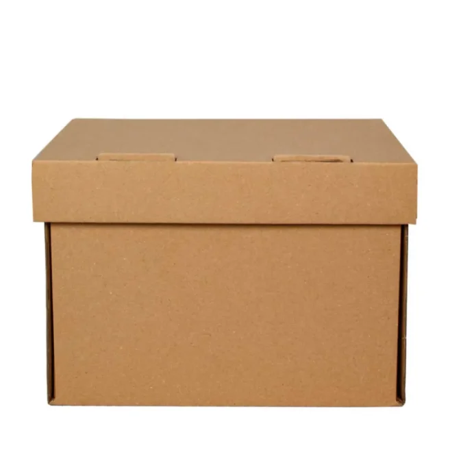 صندوق 32.5*23.5*23 سم - 6 صناديق ديسي - صندوق أرشيف مموج مزدوج - 3