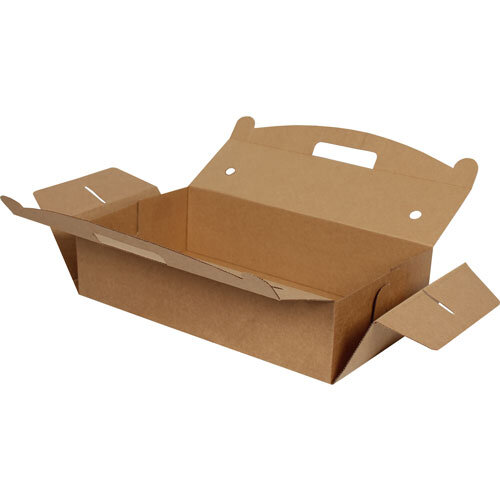 صندوق لحم بعجين 40×21,5×10 سم – كرافت بطبقة واحدة - Kolicim