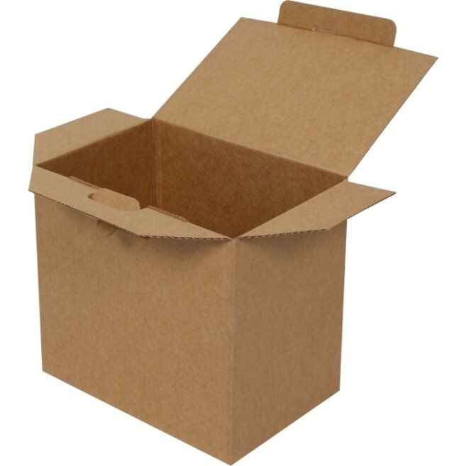 صندوق 22*15*20 سم - صندوق ديسي 2,2 - صندوق مقفل - كرافت - Kolicim