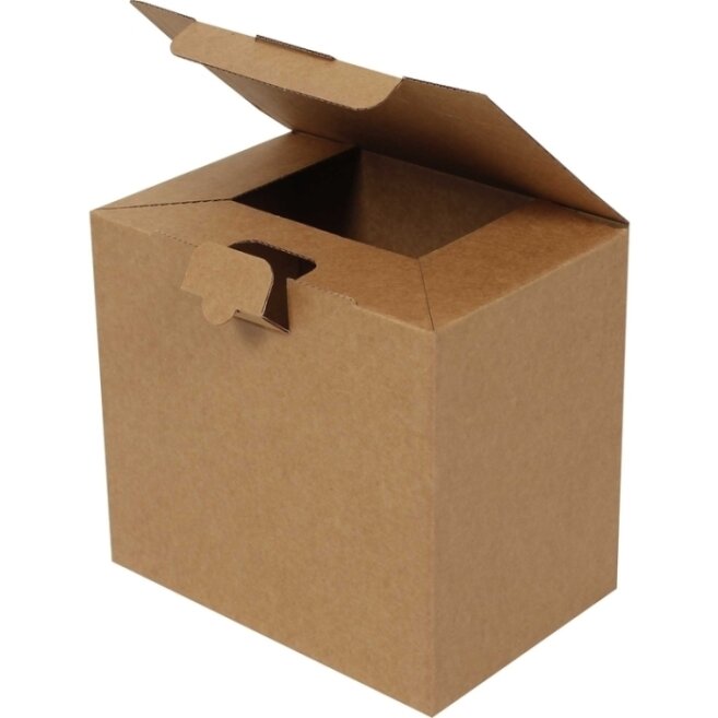 صندوق 22*15*20 سم - صندوق ديسي 2,2 - صندوق مقفل - كرافت - Kolicim (1)