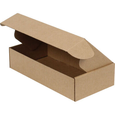 علبة بحجم 19×13×6 سم – علبة بحجم 0.5 ديسي – علبة مغلقة – ورق كرافت - Kolicim (1)