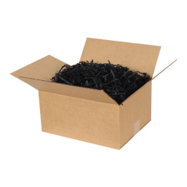 Zigzag Clipped Paper Filling - Black - 1 Kg. - Thumbnail