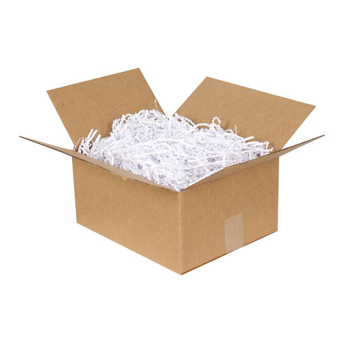 Zigzag Clipped Paper Filling - White - 250Gr.