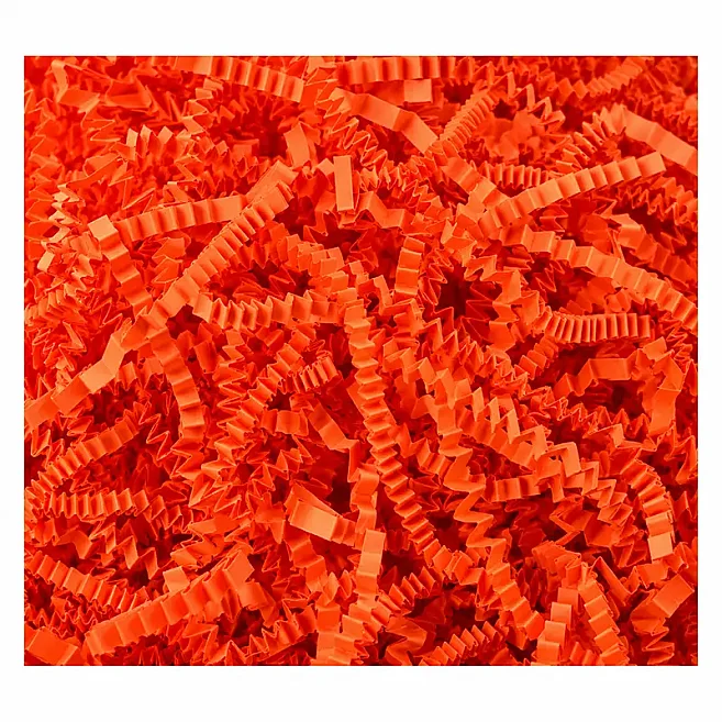 Zigzag Shredded Paper Filling Material – Red Orange – 250Gr - Kolicim (1)