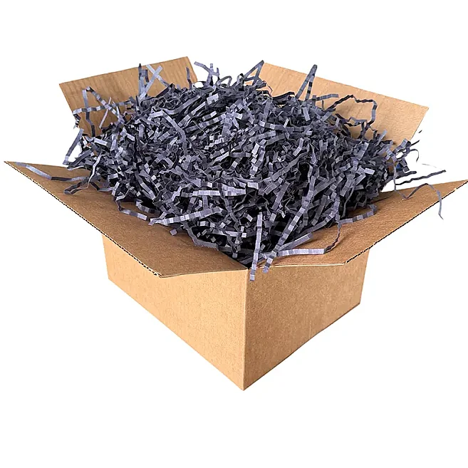 Zigzag Shredded Paper Filling Material - Navy Blue - 1Kg - Kolicim (1)