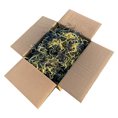 Kolicim - Zikzak Kırpık Kağıt Dolgu Malzemesi - Sarı Lacivert - 250Gr. (1)