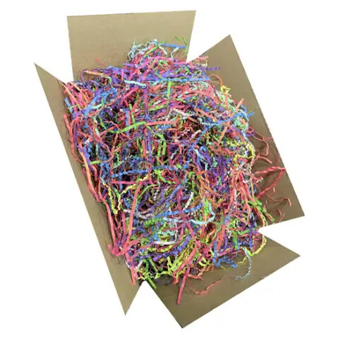 Zigzag Paper Filling Material - Mix Color - 1kg. - Kolicim