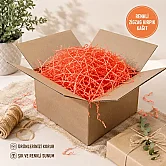 Zigzag Shredded Paper Filler – Orange – 250 Gr - 3