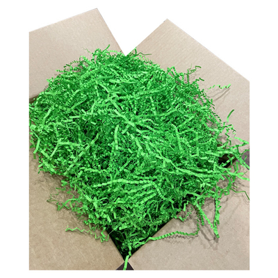 Zikzak Kırpık Kağıt Dolgu Malzemesi - Fıstık Yeşili - 250Gr. - Thumbnail