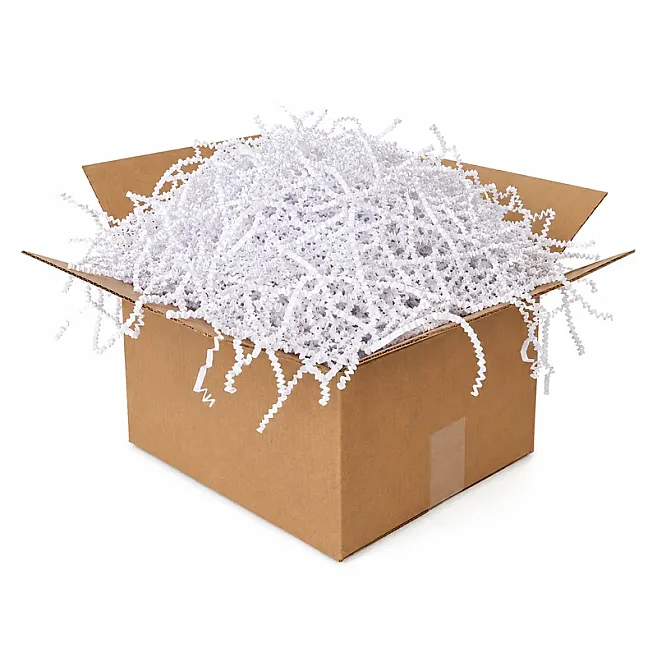 Zigzag Shredded Paper Filling Material – White – 1 Kg - 3