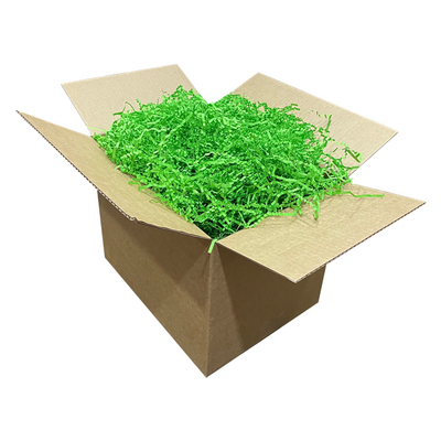 Zikzak Kırpık Kağıt Dolgu Malzemesi - Fıstık Yeşili - 250Gr. - Thumbnail