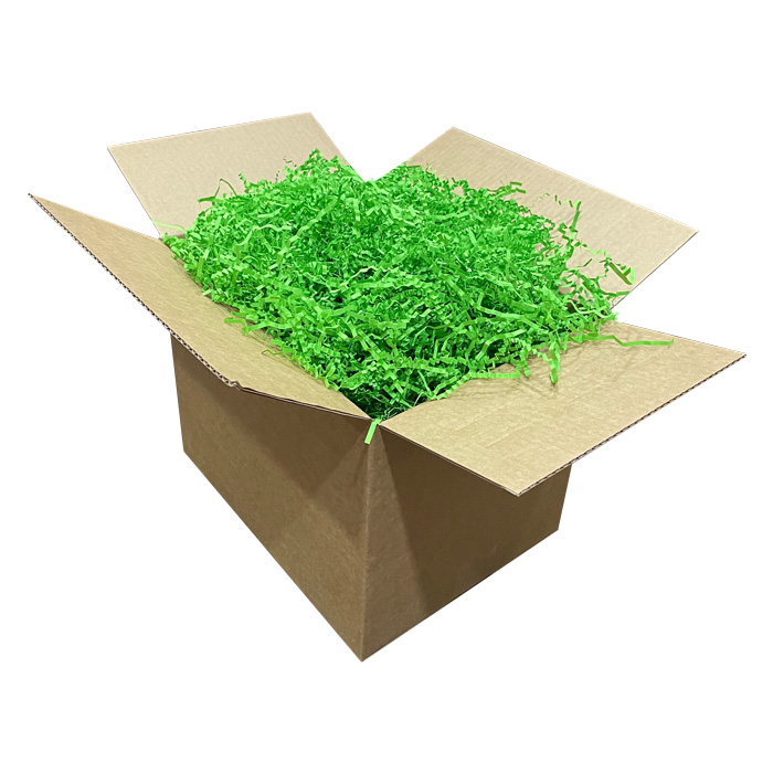 Zikzak Kırpık Kağıt Dolgu Malzemesi - Fıstık Yeşili - 1 Kg.