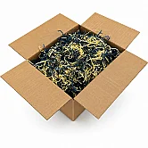 Zikzak Kırpık Kağıt Dolgu Malzemesi - Sarı Lacivert - 1Kg. - 1
